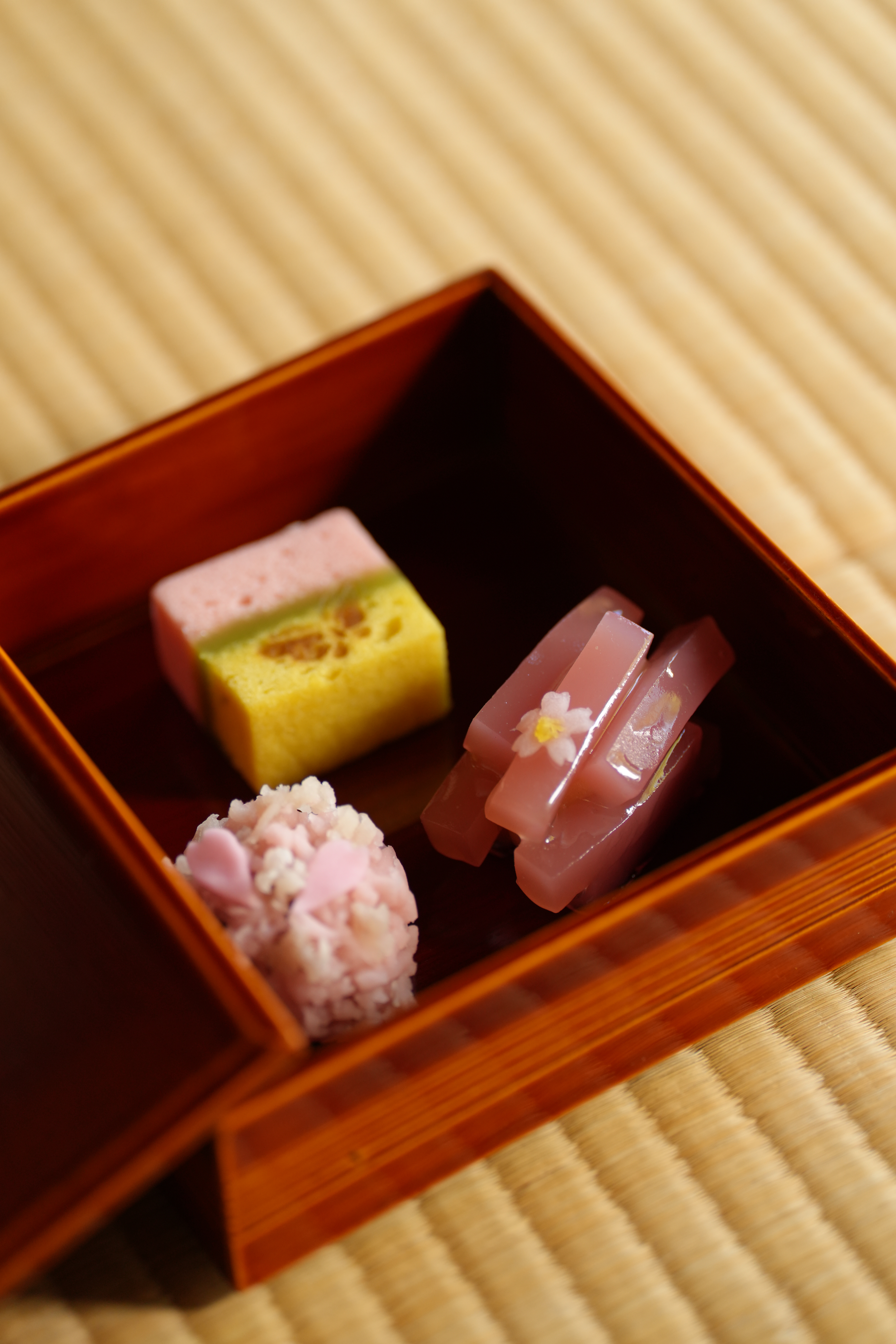 抹茶と頂く和菓子